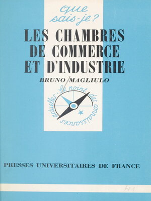 cover image of Les chambres de commerce et d'industrie